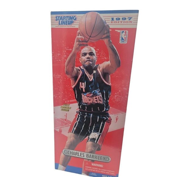 1997 Starting Line Up Charles Barkley Figure 14" Poseable Superstar Collectible - Picture 1 of 14